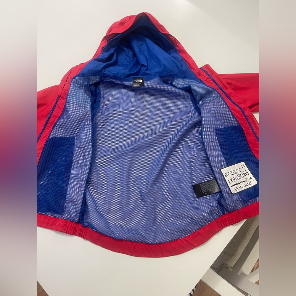 The North Face kids rain jacket
